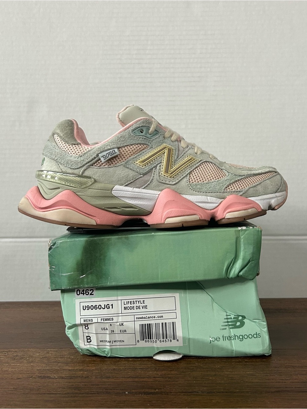 New Balance 9060 Joe Freshgoods Inside Voices Baby Shower Blue M8/W9.5